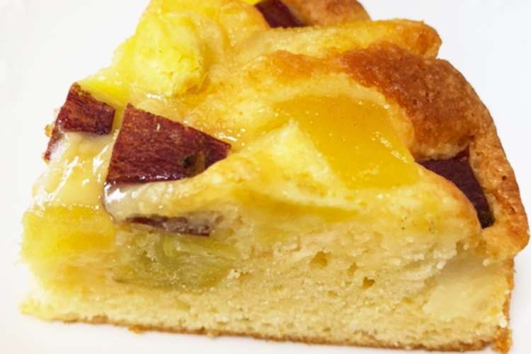 簡単 さつま芋とりんごのケーキ レシピ 作り方 By Baconegg クックパッド 簡単おいしいみんなのレシピが350万品