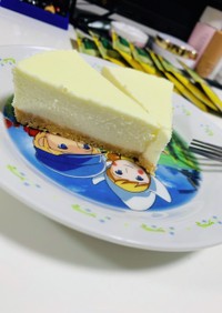 レアチーズケーキ(簡単、ヨーグルトなし)