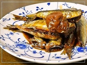 小いわしの甘露煮(圧力鍋使用)