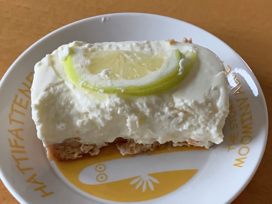 簡単レモンレアチーズケーキの画像