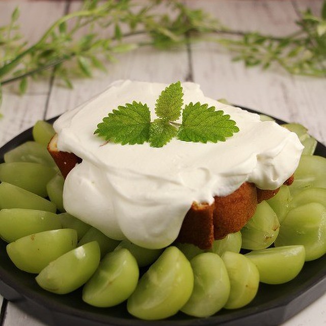 簡単 シャインマスカット チーズケーキ レシピ 作り方 By だんどり亭 クックパッド