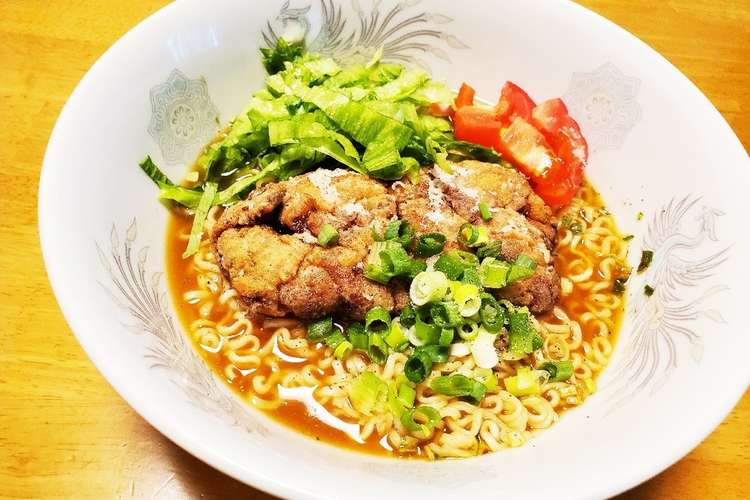 レタスであっさり お手軽パーコー麺 レシピ 作り方 By むらさめもんがら クックパッド 簡単おいしいみんなのレシピが352万品