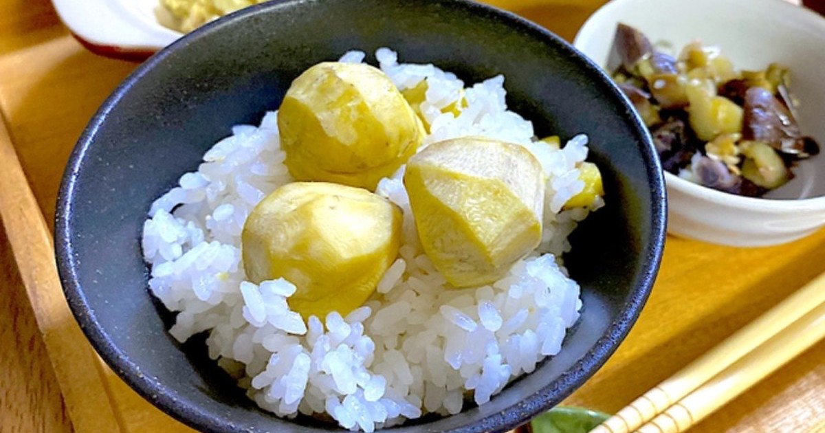 もち米入り 栗ご飯 by yokko115 【クックパッド】 簡単おいしいみんなのレシピが357万品