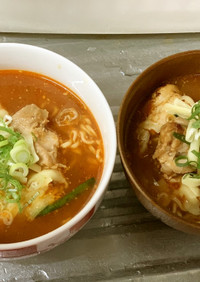 サッポロ一番♪チーズタッカルビ風ラーメン