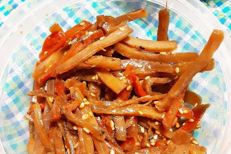 飲む点滴 甘酒を使ったきんぴらごぼう レシピ 作り方 By クックryママ クックパッド