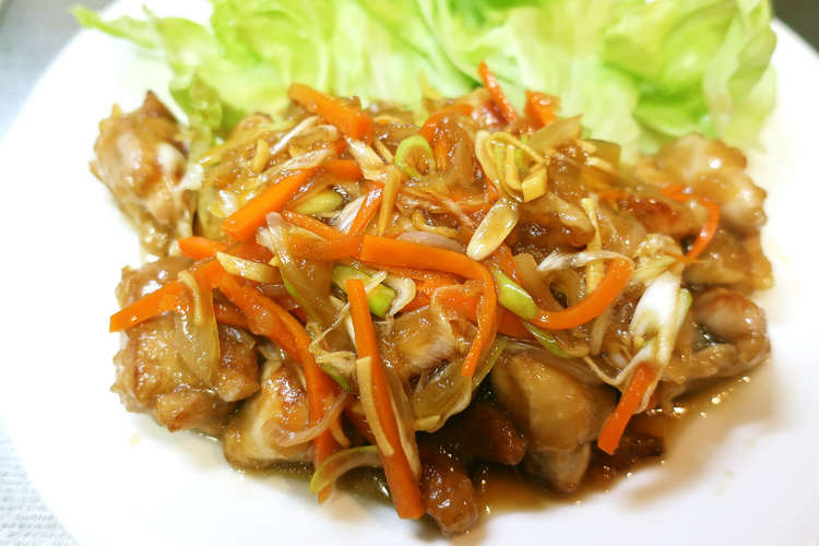 簡単 野菜たっぷりの鶏もも肉の南蛮漬け レシピ 作り方 By Ogamonja クックパッド 簡単おいしいみんなのレシピが360万品