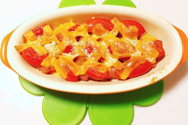 簡単 ミニトマト大量消費 オーブン焼き レシピ 作り方 By ぴーにゃん25 クックパッド