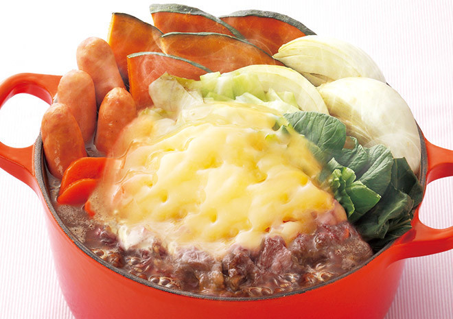 カレーチーズ鍋の画像