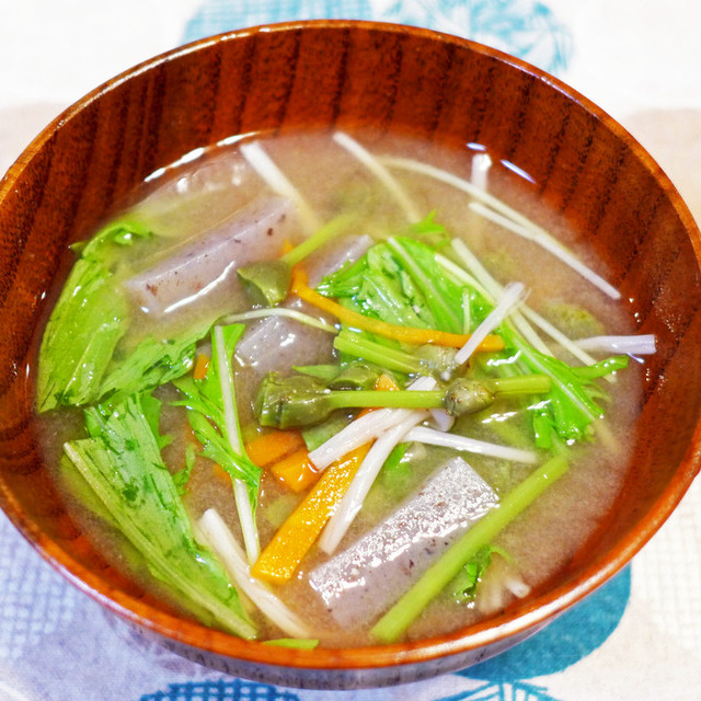 ミズの実の味噌汁 レシピ 作り方 By クックgonbao クックパッド 簡単おいしいみんなのレシピが360万品