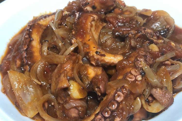 ワインにピッタリ ギリシャ風タコの煮込み レシピ 作り方 By クッキングシニアz3 クックパッド 簡単おいしいみんなのレシピが372万品