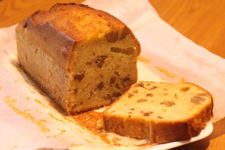 マロンとクルミのパウンドケーキ レシピ 作り方 By あいばたん クックパッド 簡単おいしいみんなのレシピが350万品
