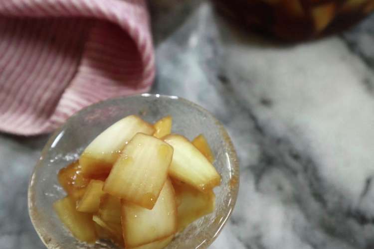 作り置き 玉ねぎのにんにく醤油漬け レシピ 作り方 By Sachi5 クックパッド 簡単おいしいみんなのレシピが374万品
