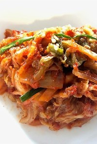 Kimchi 韓国人直伝の白菜キムチ♪