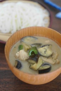 グリーンカレー素麺