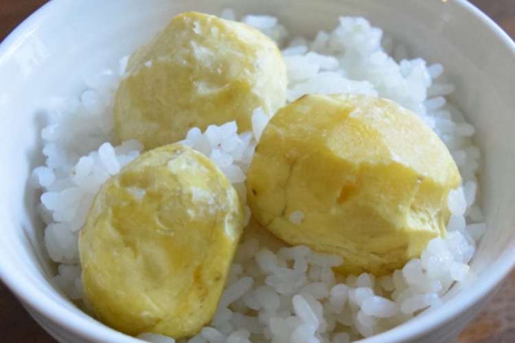 調味料は塩 酒のみ ほっくり栗ごはん レシピ 作り方 By Nの台所 クックパッド 簡単おいしいみんなのレシピが356万品