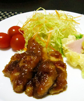 厚切り豚ロースの生姜焼き