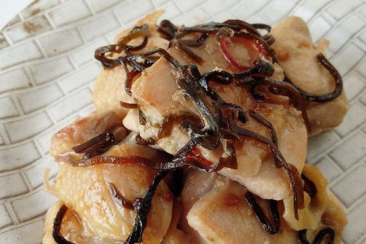 簡単一品おつまみスイートチリソース塩昆布 レシピ 作り方 By Cocohana クックパッド