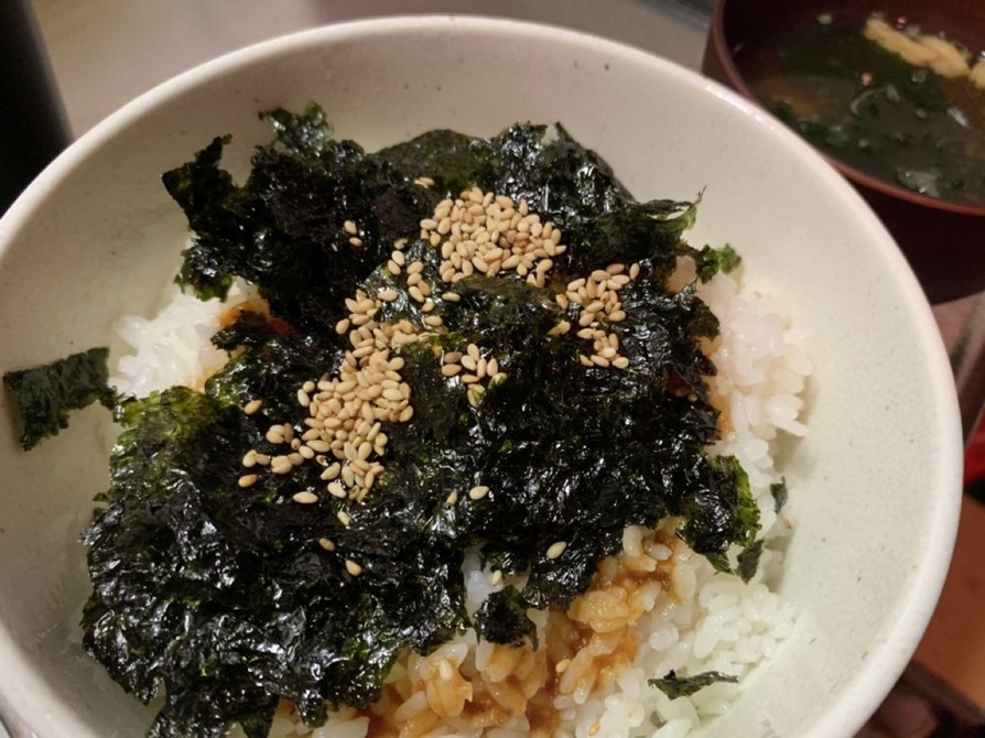 【男飯】No.10 焼肉たれご飯の画像