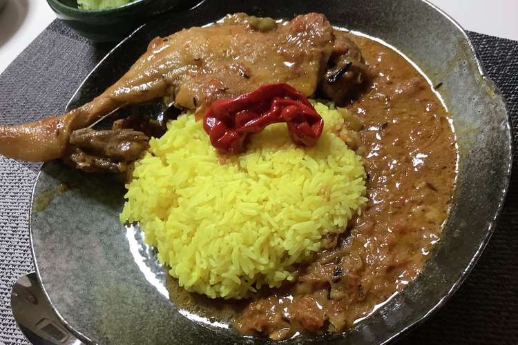親鳥で出汁スパイスカレー レシピ 作り方 By きのこや クックパッド