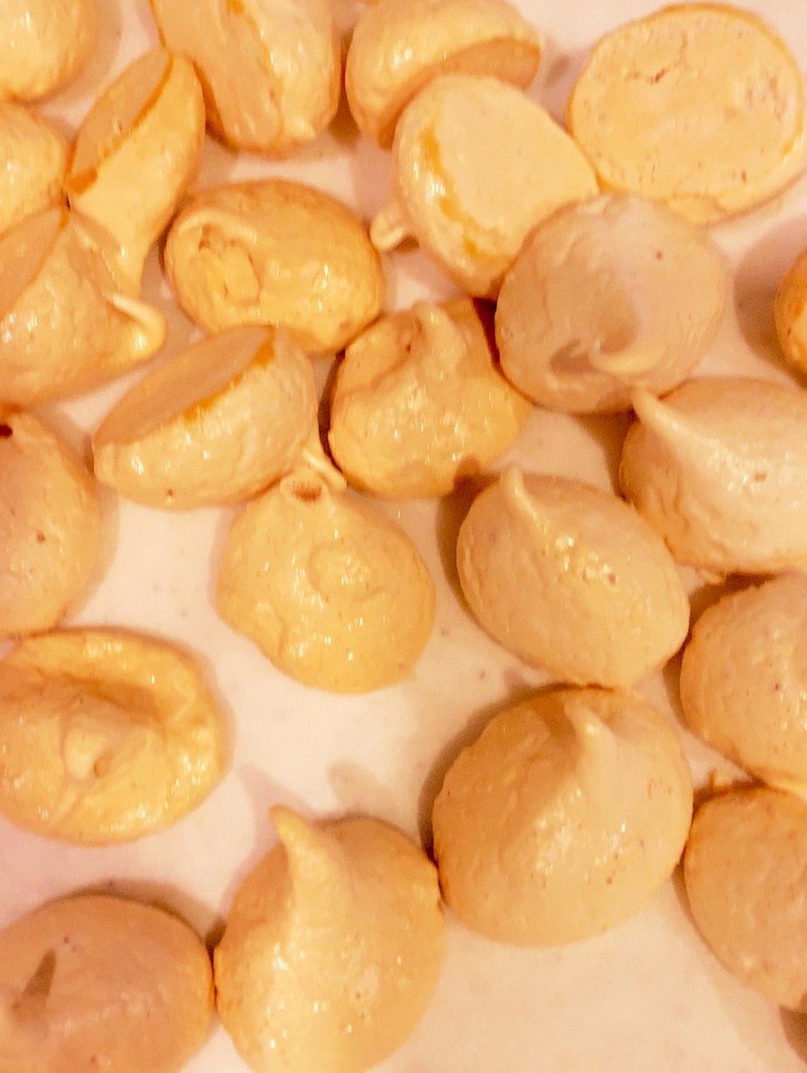 メレンゲクッキーレモン味の画像