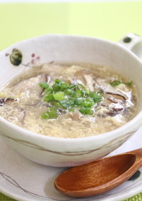 シイタケの中華スープ