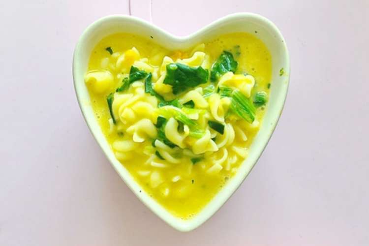 離乳食中期かぼちゃのスープパスタ レシピ 作り方 By Shiorin クックパッド 簡単おいしいみんなのレシピが365万品