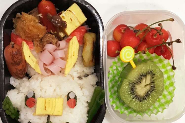 ヒバニー ポケモン キャラ弁 幼稚園弁当 レシピ 作り方 By Y O クックパッド 簡単おいしいみんなのレシピが349万品