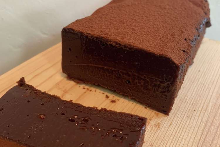 濃厚チョコテリーヌ ガーナレシピ レシピ 作り方 By 女子大生ヒマワリ クックパッド 簡単おいしいみんなのレシピが355万品