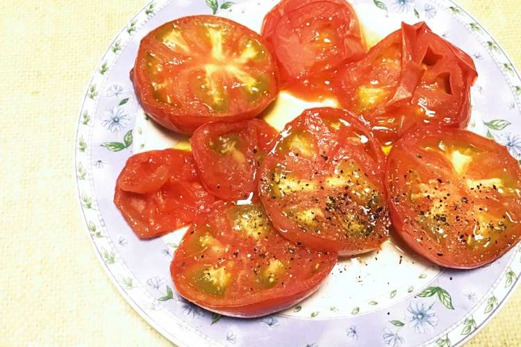 焼きトマト 残念なトマトにも レシピ 作り方 By かぜさりぬ クックパッド
