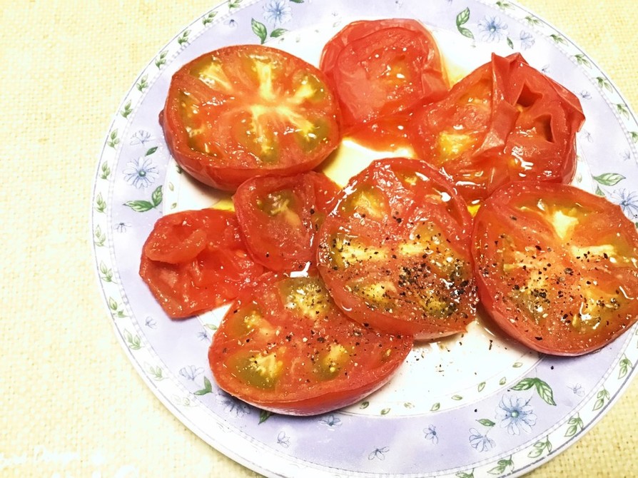 焼きトマト(残念なトマトにも)の画像
