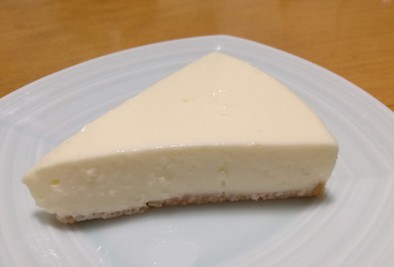 【定番】レアチーズケーキの写真