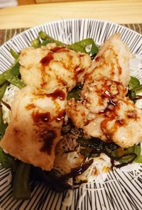 安い！しかもズボラな唐揚げ丼( 〃▽〃)