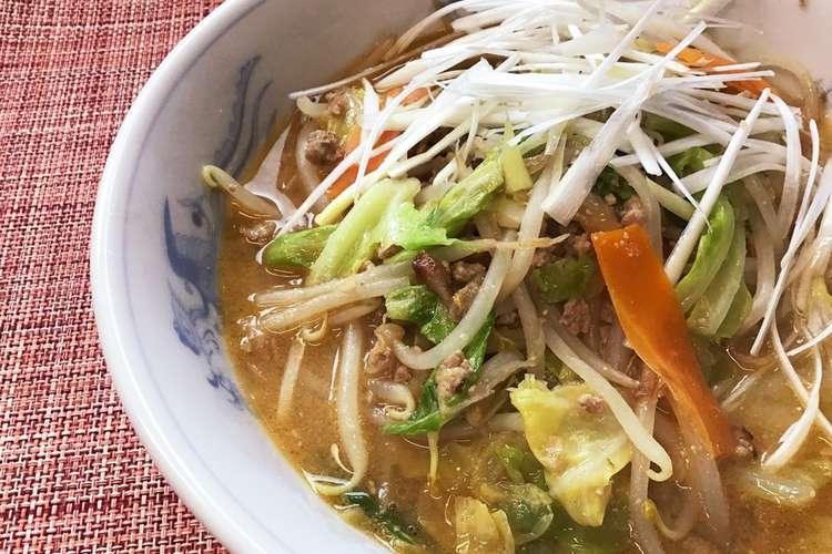 札幌昔風 味噌野菜ラーメン レシピ 作り方 By Kittarice クックパッド 簡単おいしいみんなのレシピが365万品