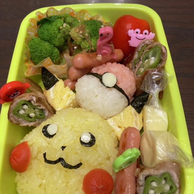 52キャラ弁 ピカチュウ レシピ 作り方 By さなおうパパ クックパッド 簡単おいしいみんなのレシピが373万品