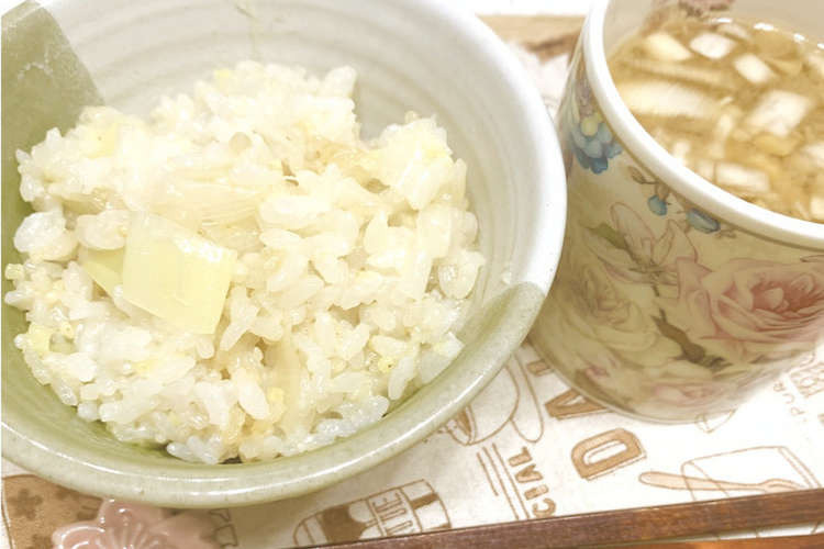 免疫アップ 炊飯器 簡単 ネギごはん レシピ 作り方 By 幸せごはんあっちゃん クックパッド 簡単おいしいみんなのレシピが355万品