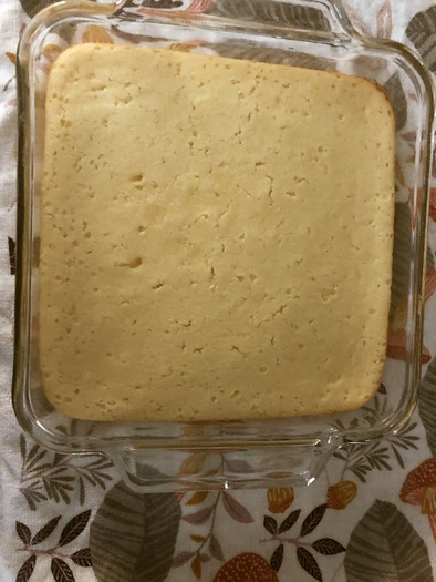 レモンリコッタデザートケーキの写真