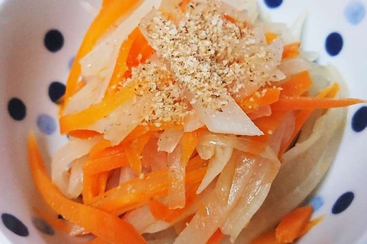 大根と人参の蒸し煮ナムル 韓国ビビンバに レシピ 作り方 By 働く闘う スーパー母 クックパッド 簡単おいしいみんなのレシピが361万品