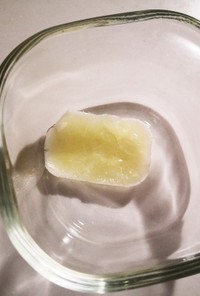 離乳食用 卵白冷凍方法