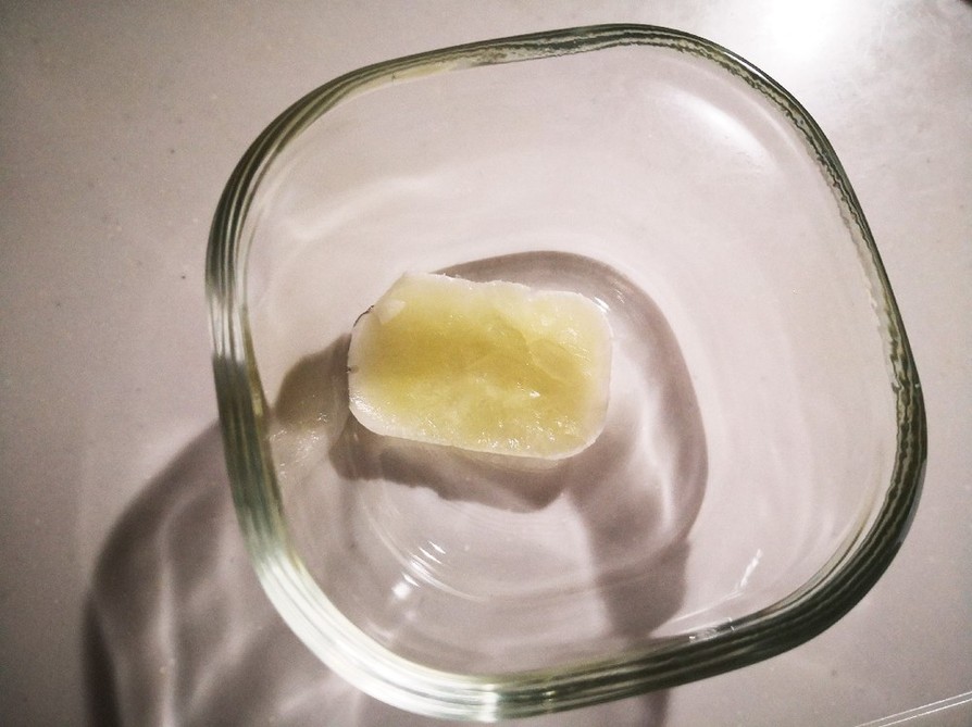離乳食用 卵白冷凍方法の画像
