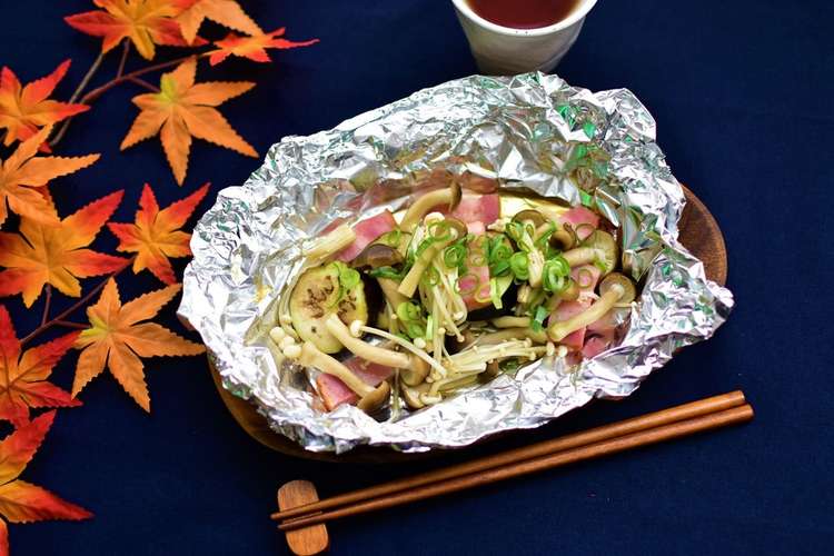 ナスとキノコのホイル焼き レシピ 作り方 By かこがわごはん クックパッド 簡単おいしいみんなのレシピが360万品