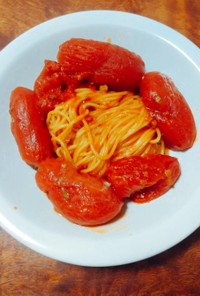 超簡単トマトソースパスタ