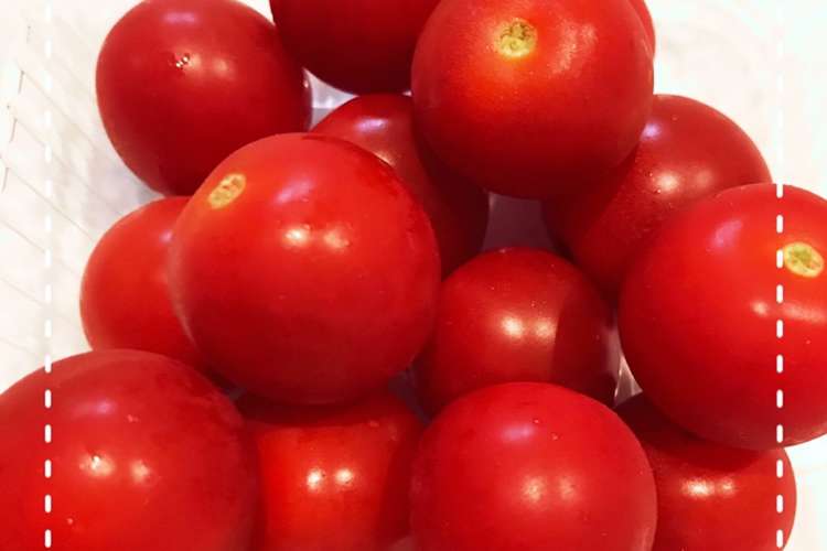 ヘタを取るだけ ミニトマト長持ちのコツ レシピ 作り方 By けいこ317 クックパッド 簡単おいしいみんなのレシピが376万品