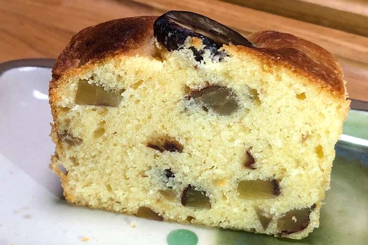 栗渋皮煮のパウンドケーキ レシピ 作り方 By ようちゃんばあちゃん クックパッド 簡単おいしいみんなのレシピが349万品