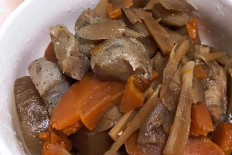 野菜たっぷり 根菜の煮物 レシピ 作り方 By あみるり クックパッド 簡単おいしいみんなのレシピが360万品