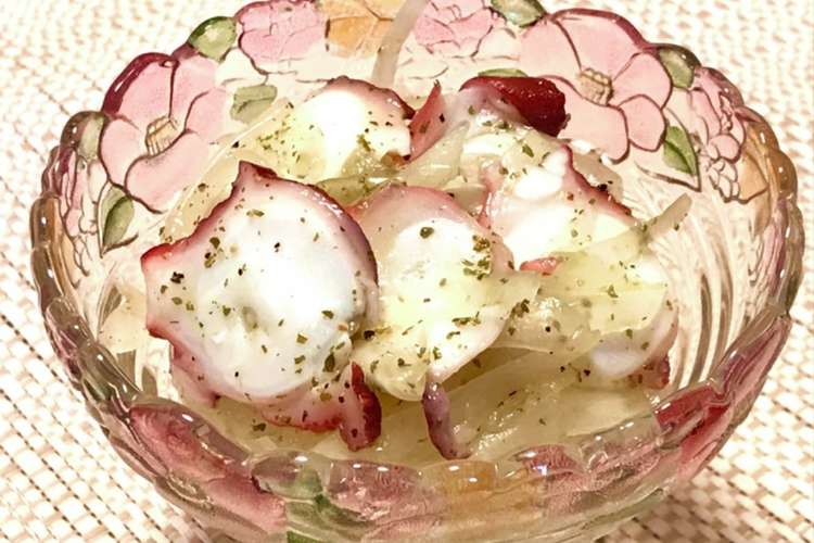 簡単 つまみ 本気で美味しいタコのマリネ レシピ 作り方 By ミセスオリーブ クックパッド 簡単おいしいみんなのレシピが371万品