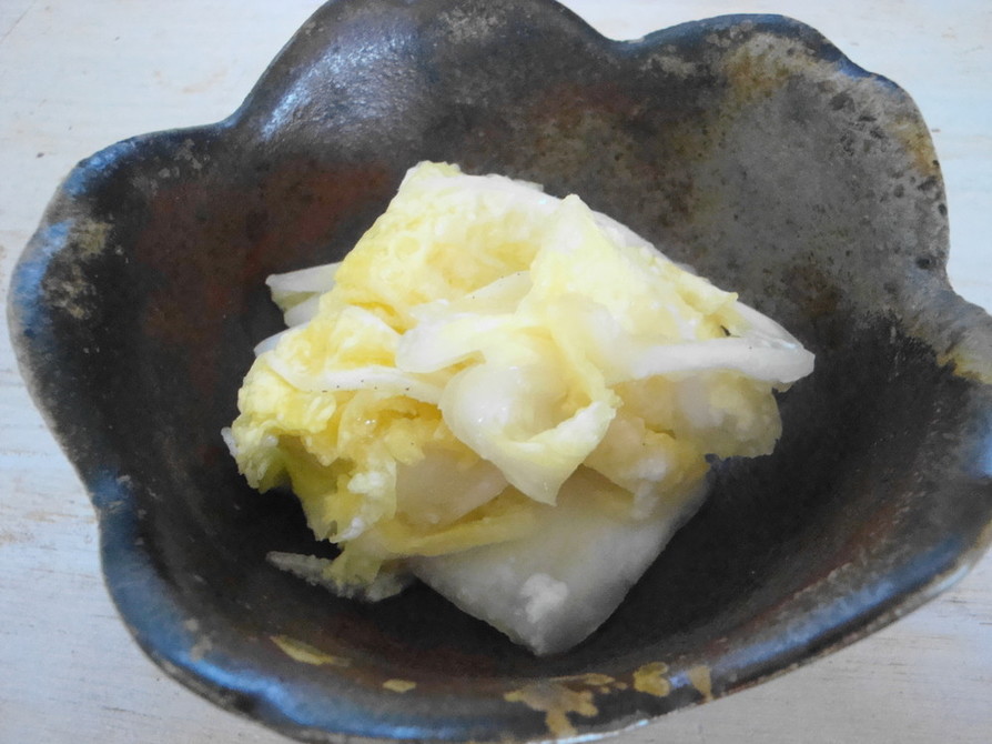 超簡単白菜の塩麴漬けの画像