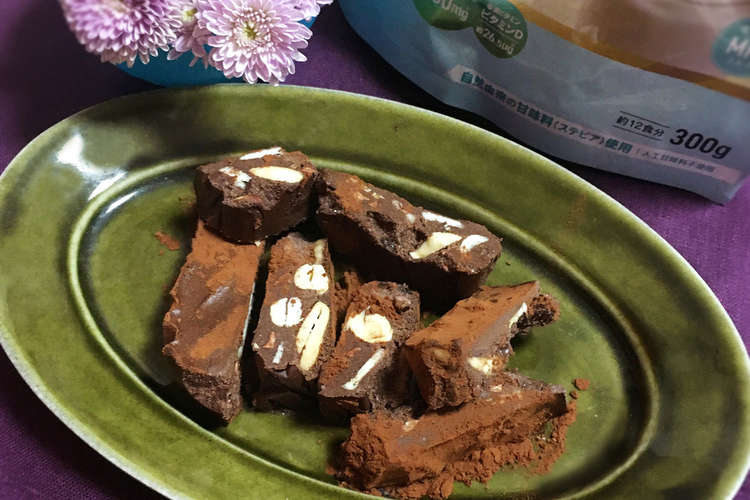 Mctプロテインチョコレートバー レシピ 作り方 By 仙台勝山館ココイル クックパッド 簡単おいしいみんなのレシピが364万品