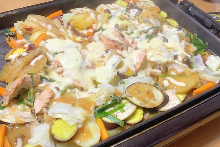 鮭のチーズ味噌焼き ちゃんちゃん焼き風 レシピ 作り方 By にわじゅ クックパッド 簡単おいしいみんなのレシピが364万品