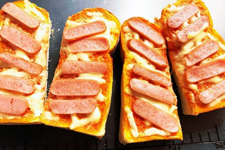子供喜ぶ 簡単なのに美味しいピザ 朝食に レシピ 作り方 By りゅうちゅんママ クックパッド 簡単おいしいみんなのレシピが352万品