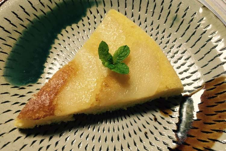 フライパンで梨のケーキ レシピ 作り方 By 日田市 大分県 クックパッド